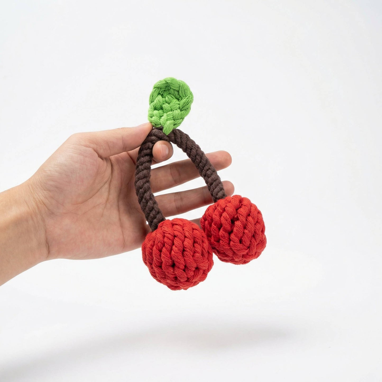 Handcrafted Cherry Pet Rope Toys | Sustainable | Small Pets