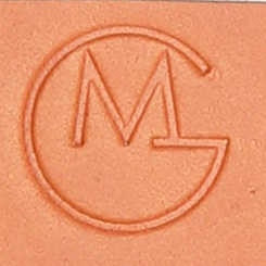 Tan Leather Dog Collar Belt Buckle Style