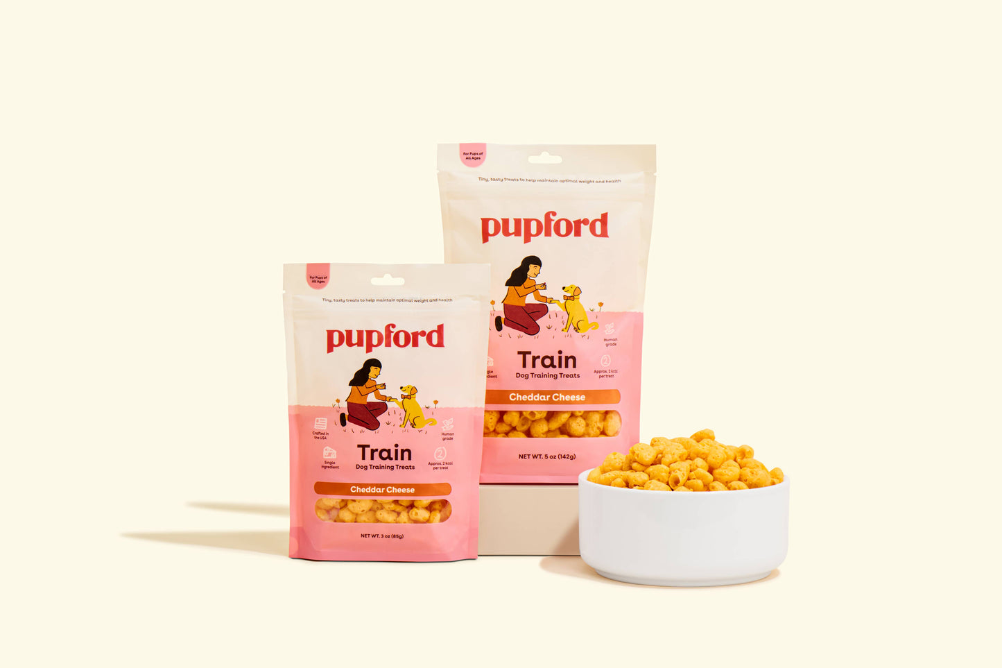 Cheddar Training Treat - Human grade