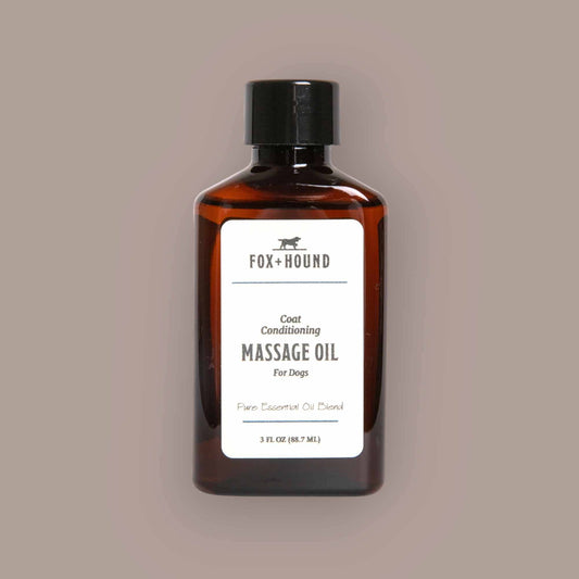 Massage Oil For Dogs - Coat Conditioning Massage Oil Natural