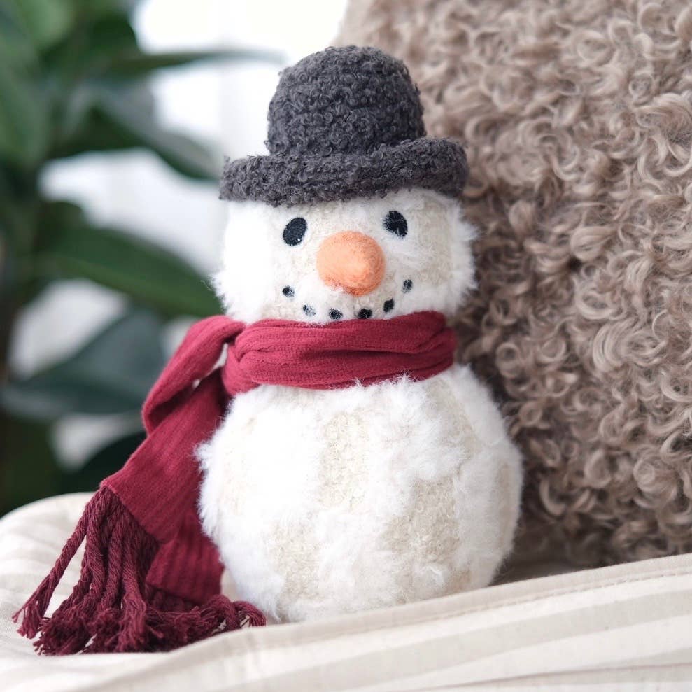 SNOWMAN//ENRICHMENT DOG TOY // HOLIDAY