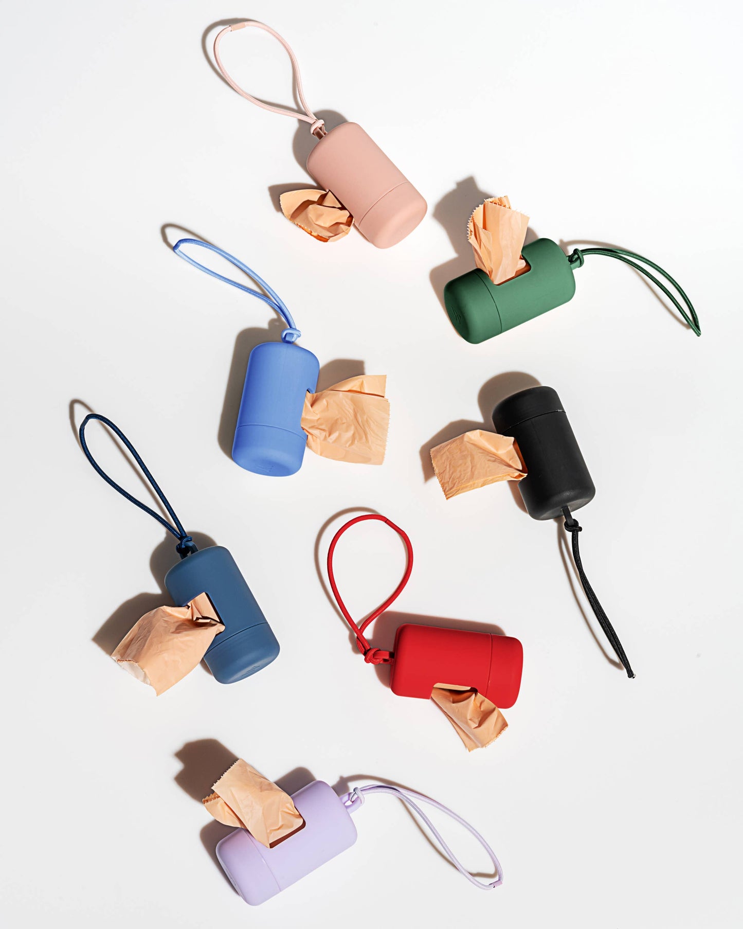 Dog Poop Bag Dispenser Carrier: Moonstone