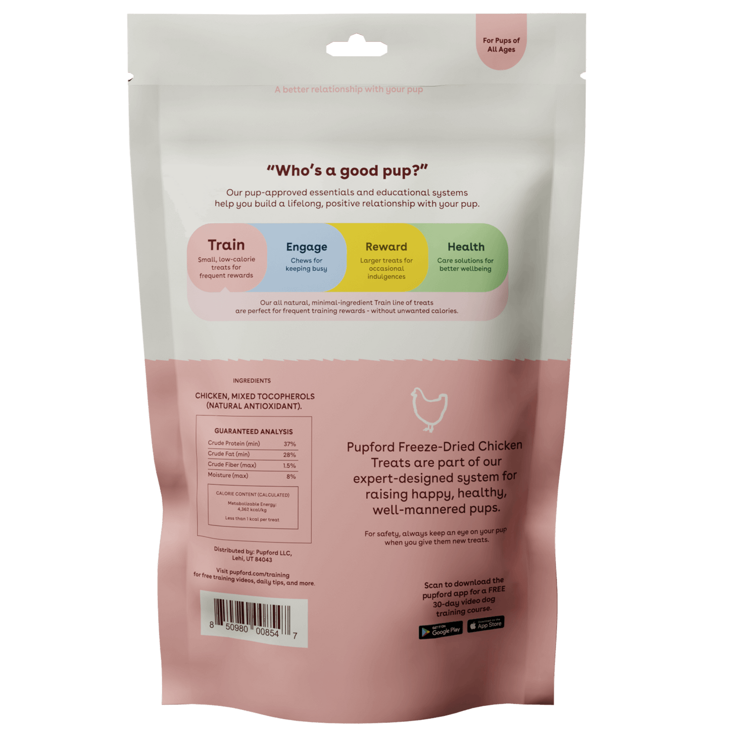 Freeze Dried Chicken Training Treats 4oz