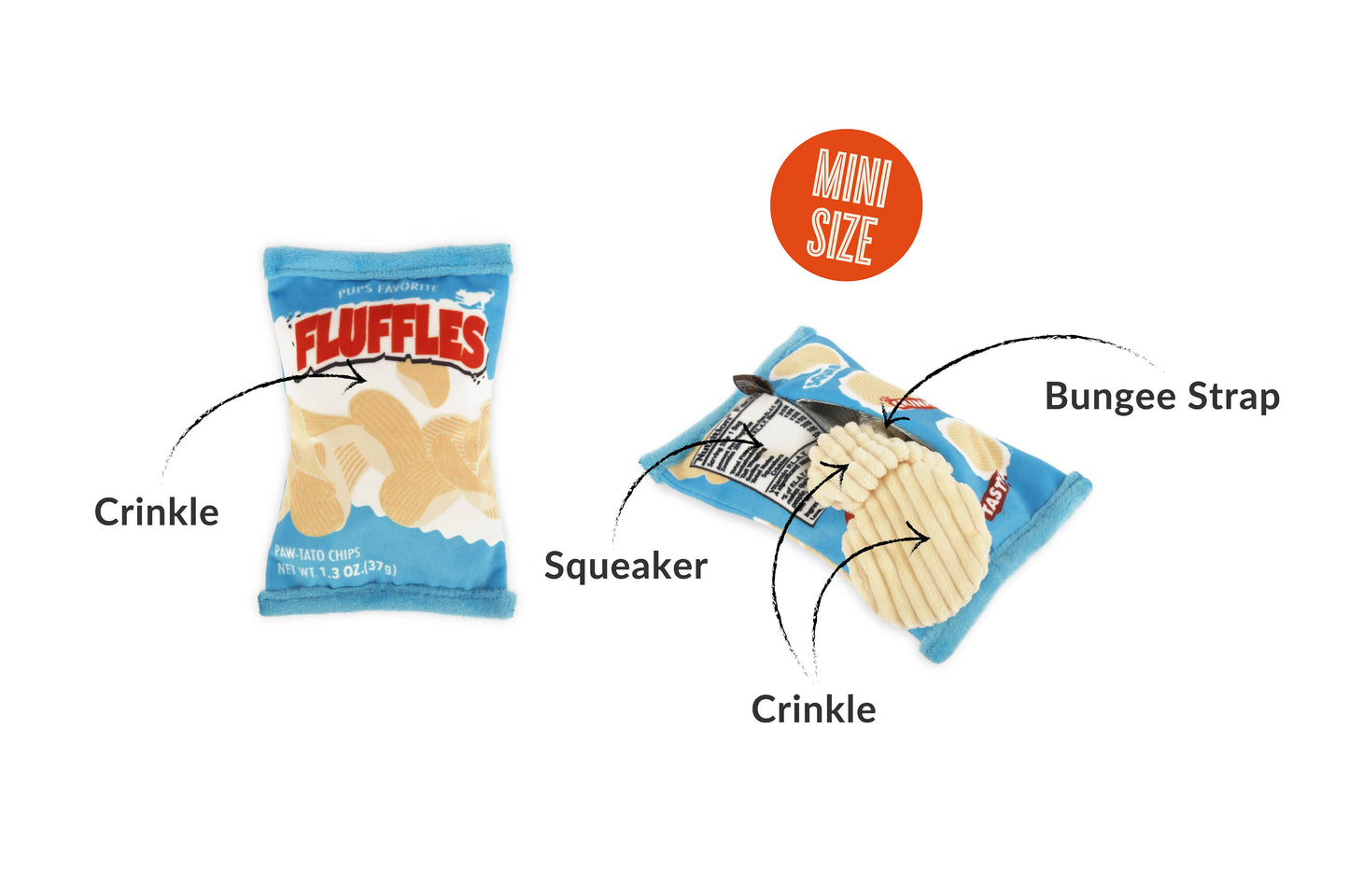 Snack Attack - MINI Fluffles Chips
