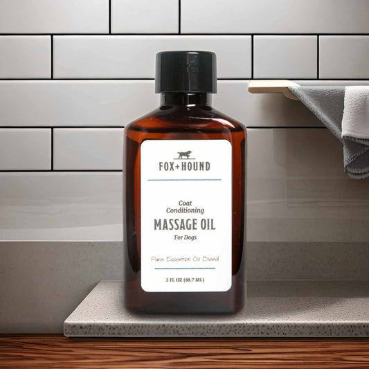 Massage Oil For Dogs - Coat Conditioning Massage Oil Natural