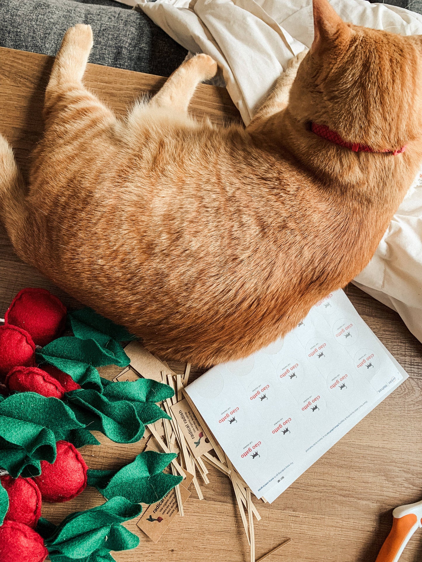 Woolen Crunchy Catnip Radish