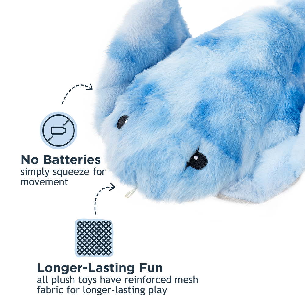 Animated Manta Ray Dog Toy
