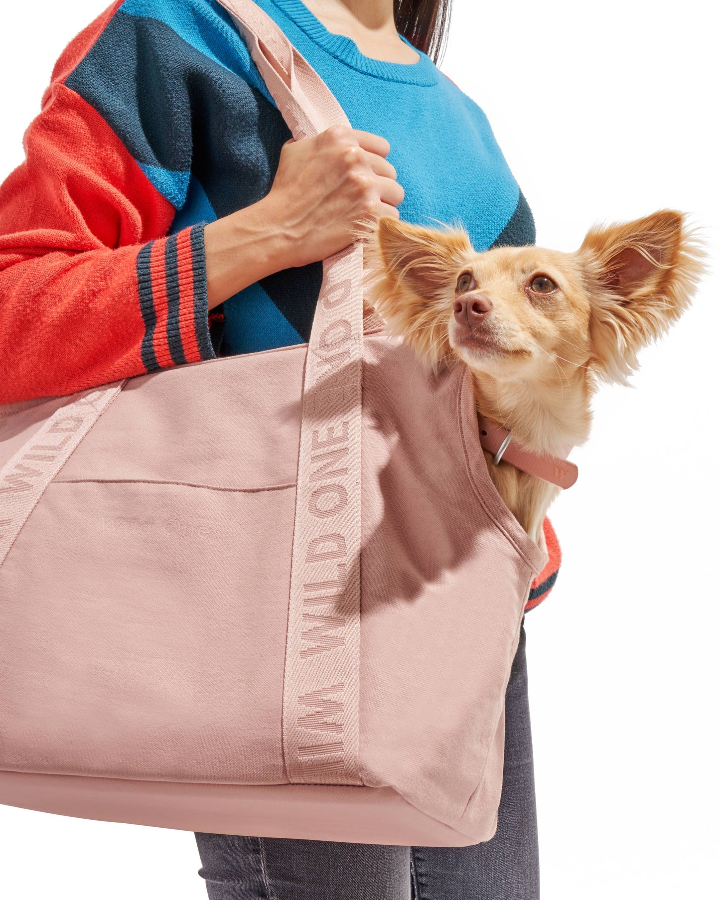Cotton Everyday Carrier: Pink