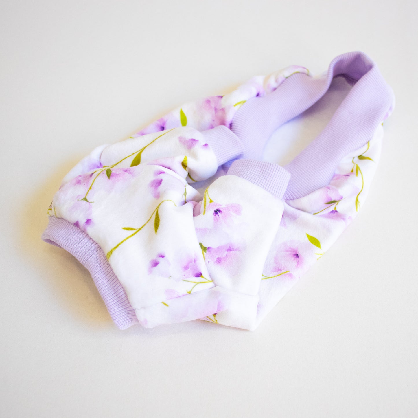 Lavender Floral - White (made-to-order)