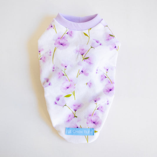 Lavender Floral - White (made-to-order)