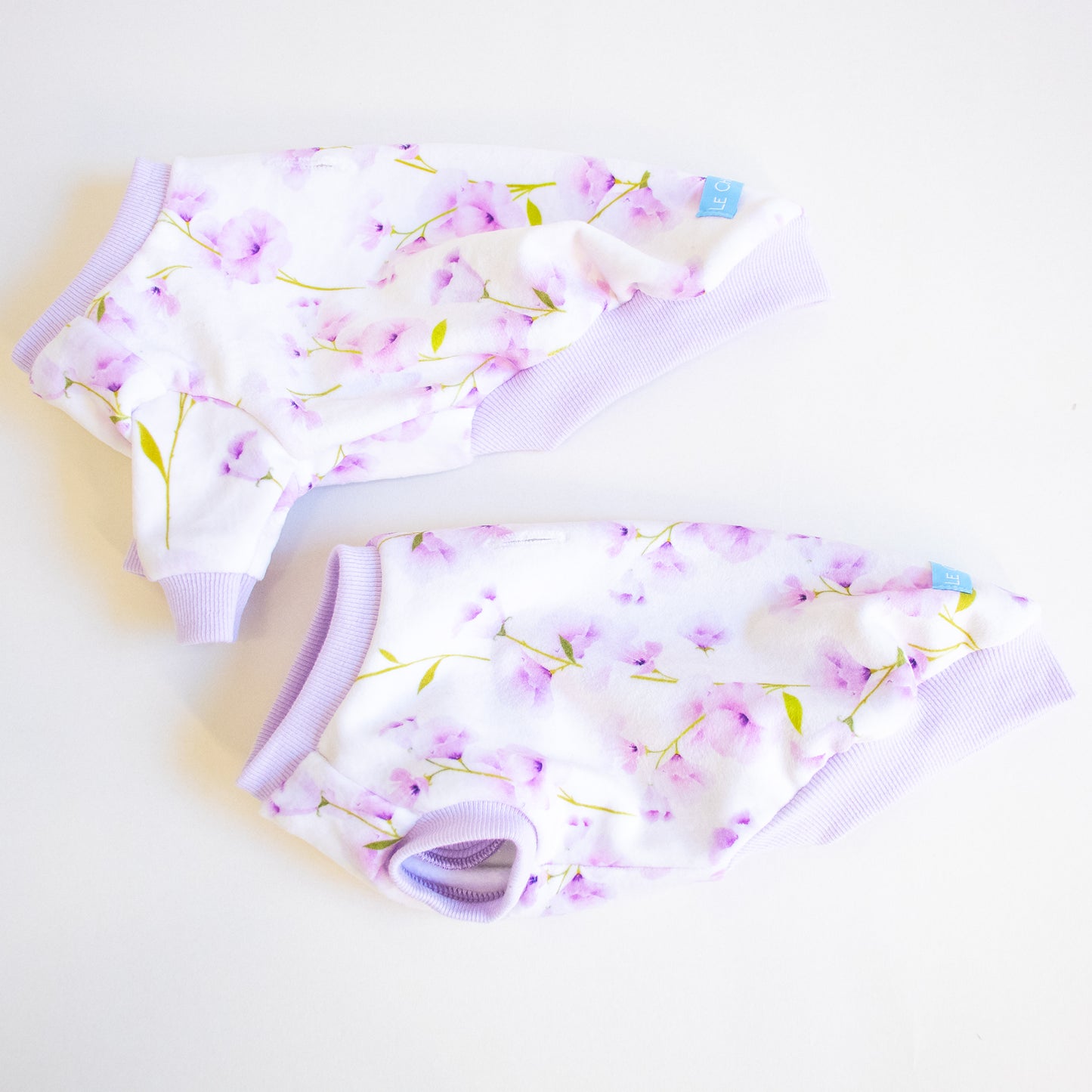 Lavender Floral - White (made-to-order)