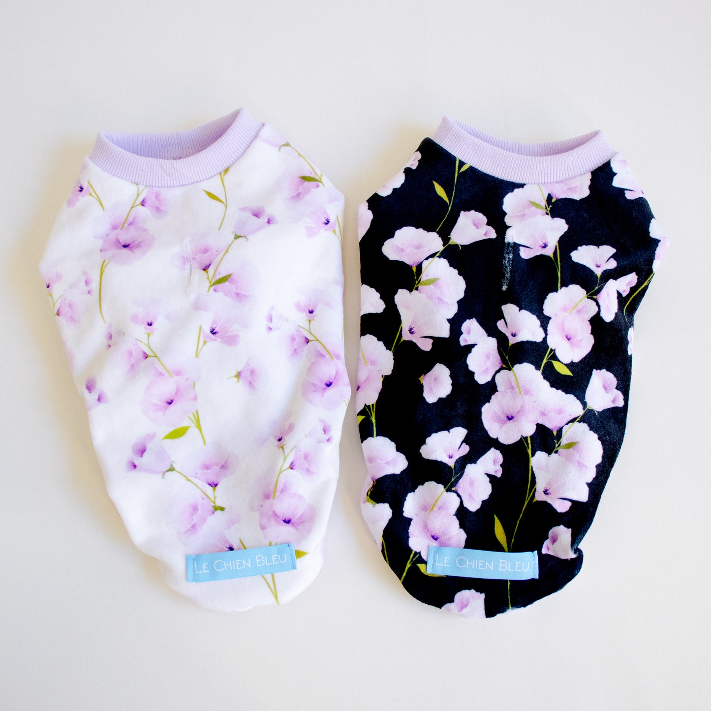 Lavender Floral - White (made-to-order)