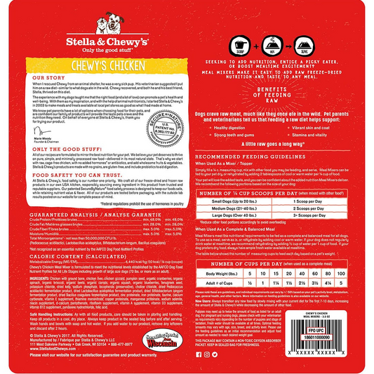 Stella & Chewy’s Meal Mixers - Chicken 3.5oz