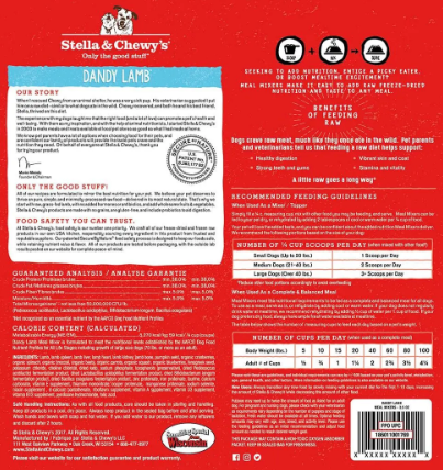 Stella & Chewy’s Meal Mixers - Lamb 3.5oz