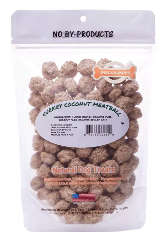 Turkey Coconut Meatballs