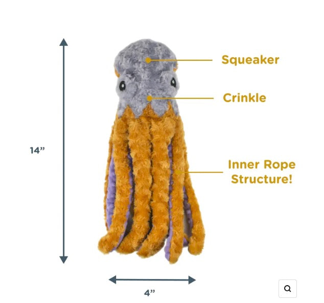 Tall tails- Octopus Toy