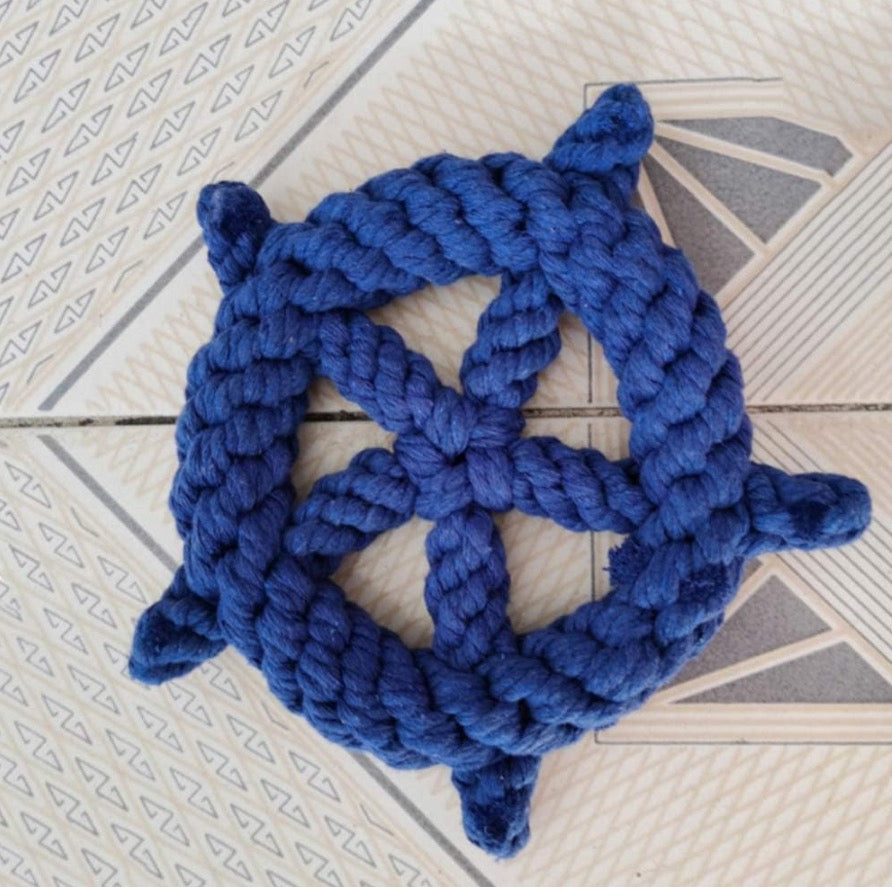 Wheel 100% Cotton Rope Toy