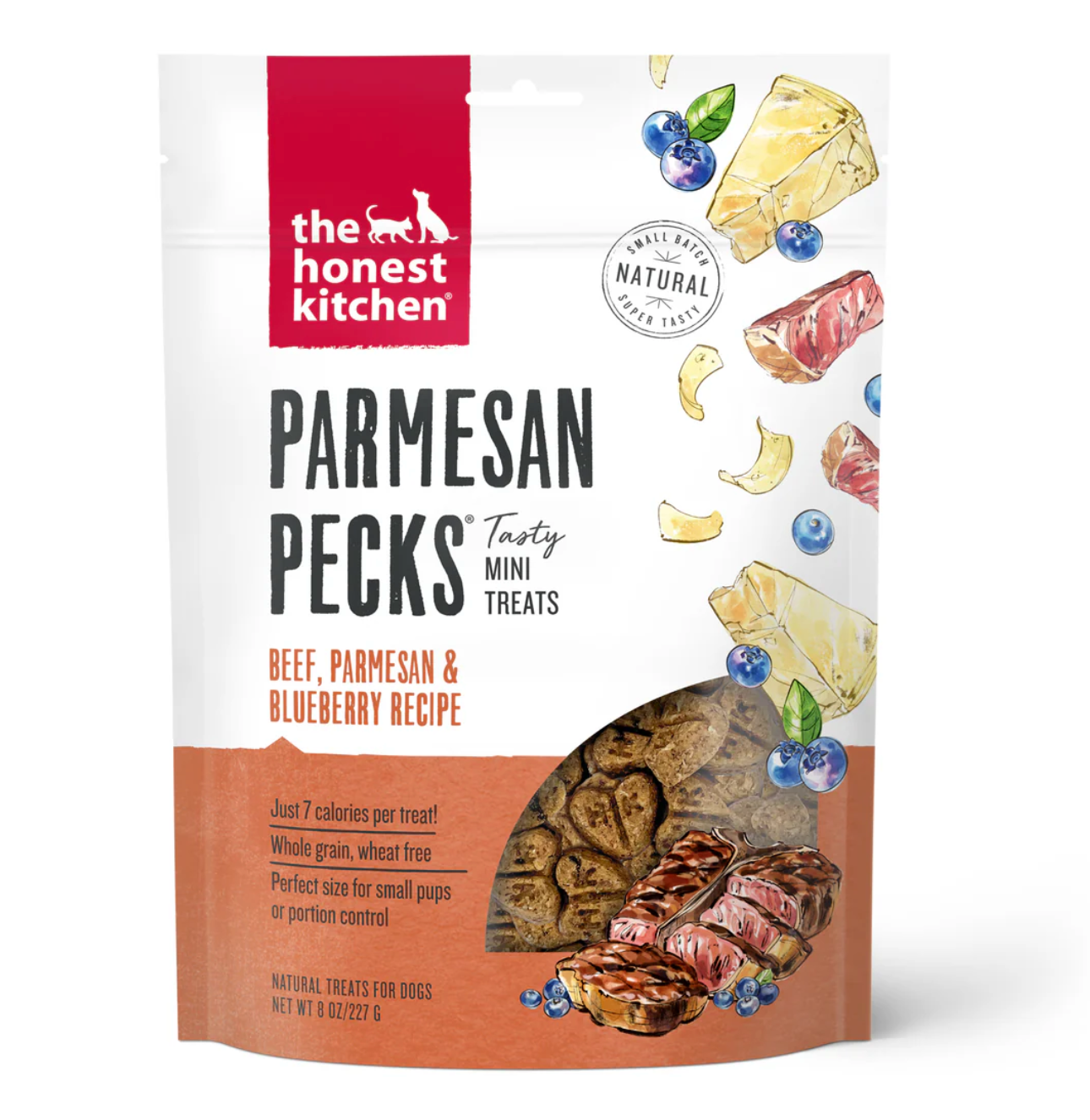 Parmesan Pecks Beef & Blueberry