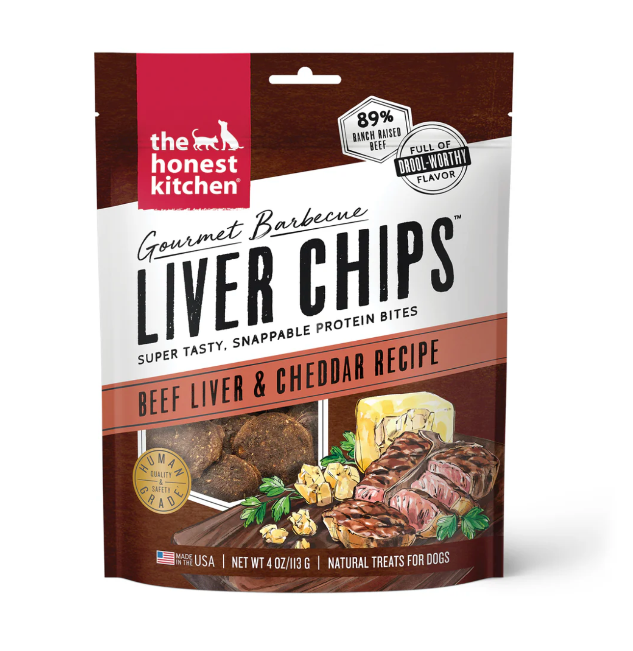 Gourmet Beef Liver & Cheddar Chips