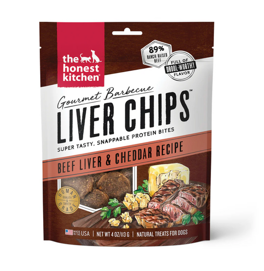 Gourmet Beef Liver & Cheddar Chips