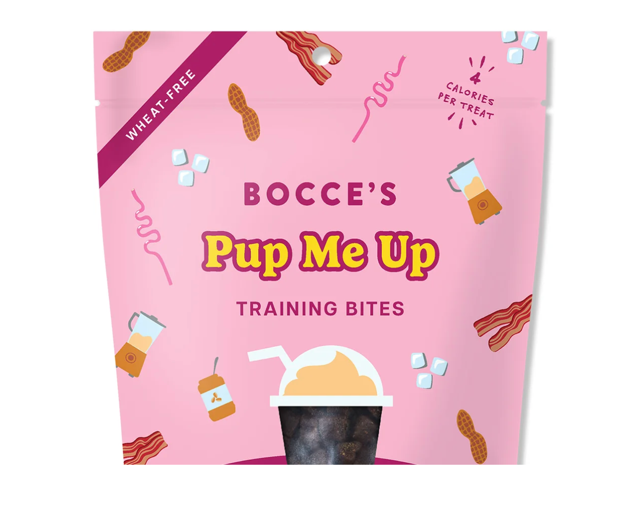 Bocce's Bakery Pup Me Up Training Bites Dog Treats 6oz