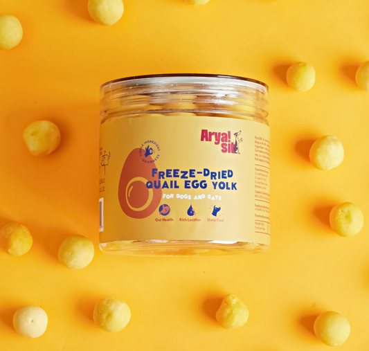 Freeze-Dried Quail Egg Yolk