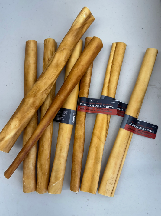 12-inch Collabully Stick - 100% Natural Dog Chew Treats