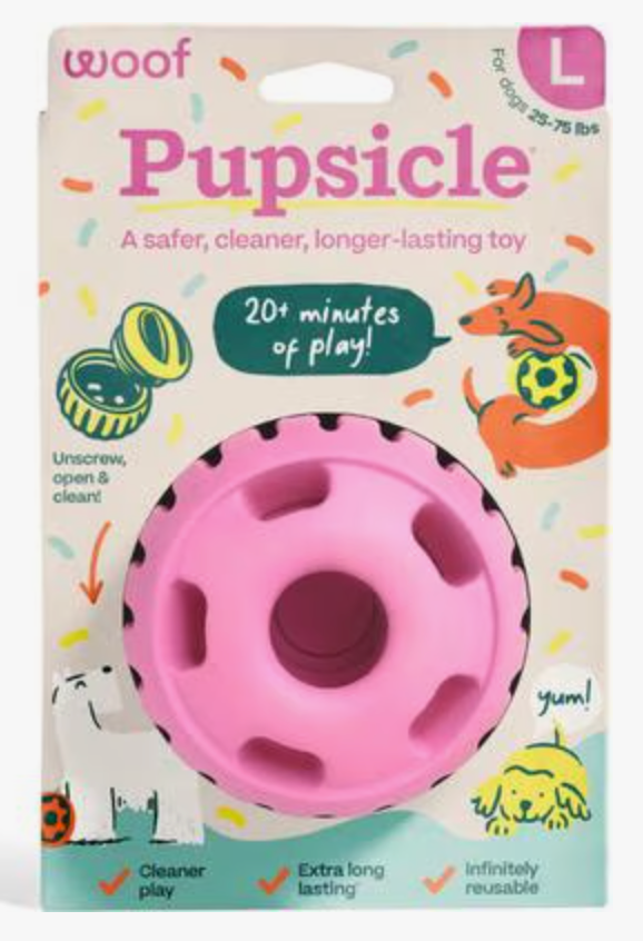 The Pupsicle (green, pink, blue)