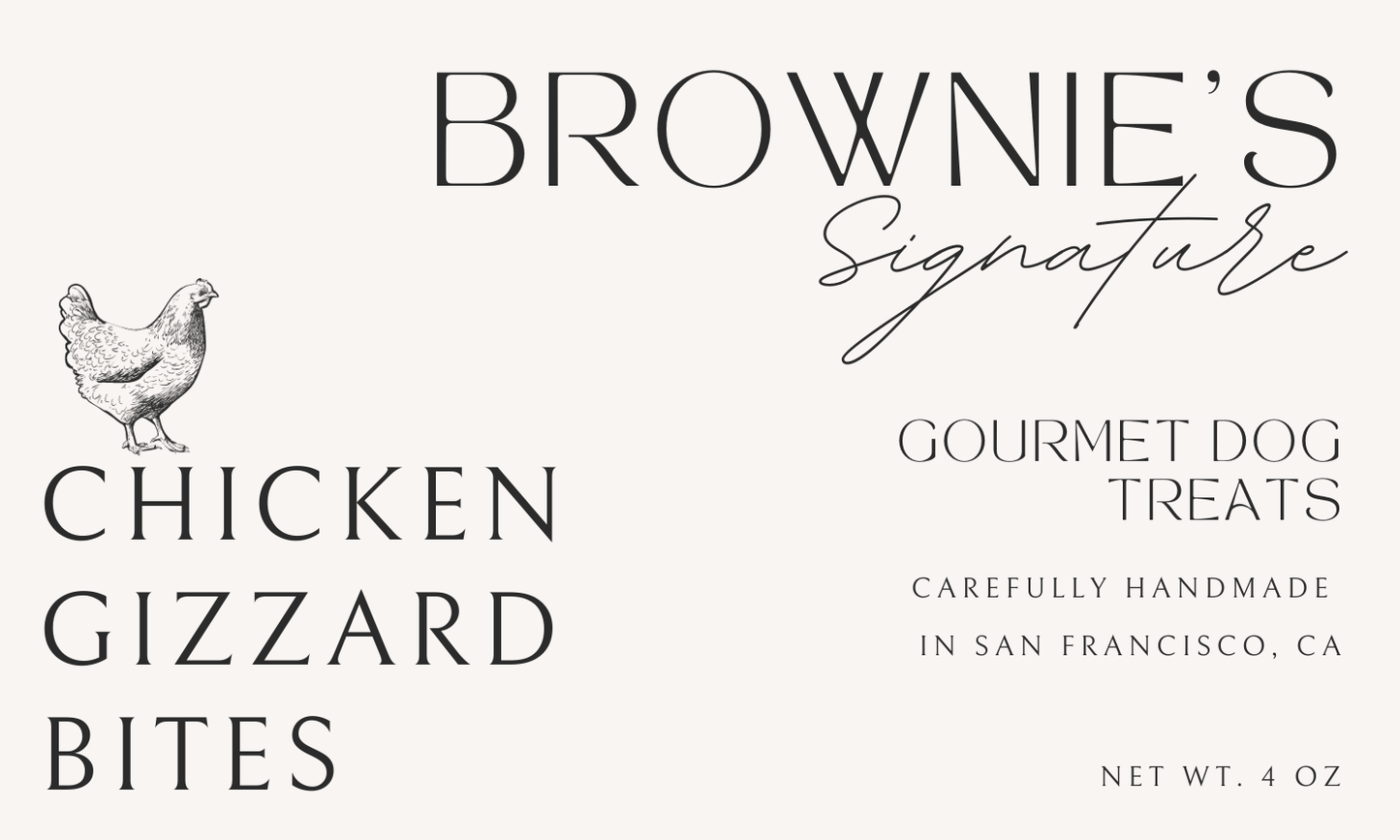 Chicken Gizzards & Rice Bites -  4 Oz Package