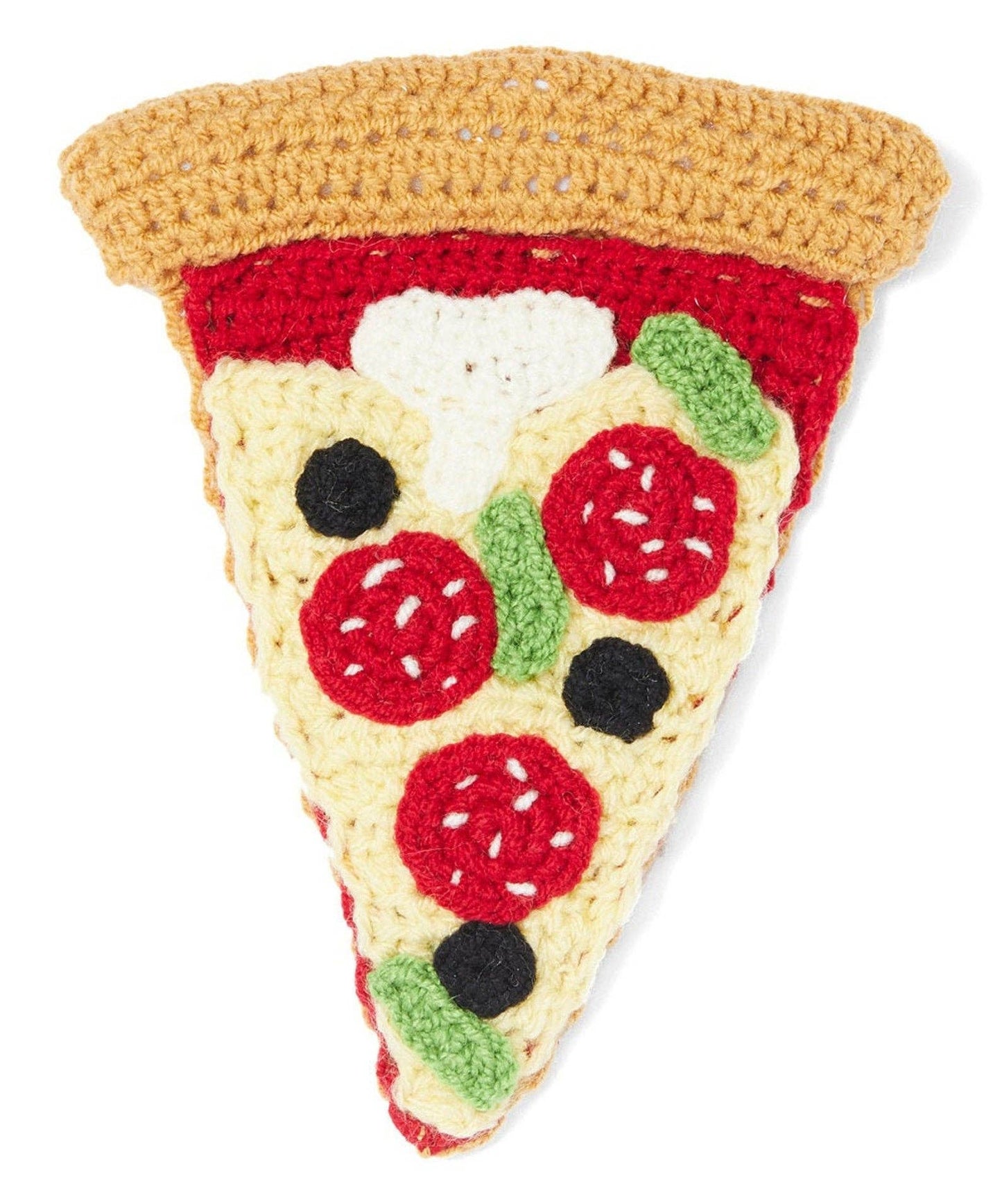 Pizza Dog Squeaker Toy