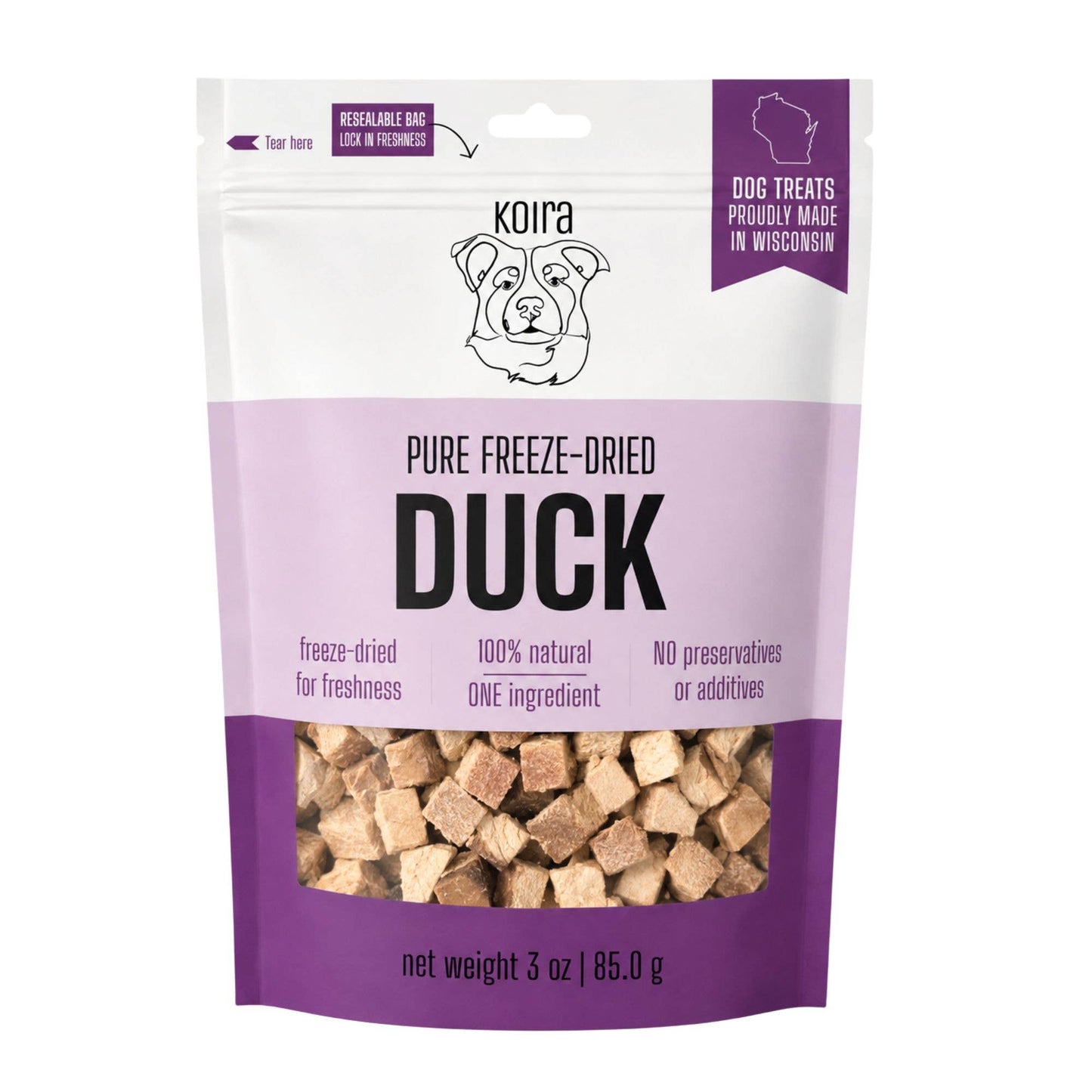 Freeze-dried Duck Dog Treats