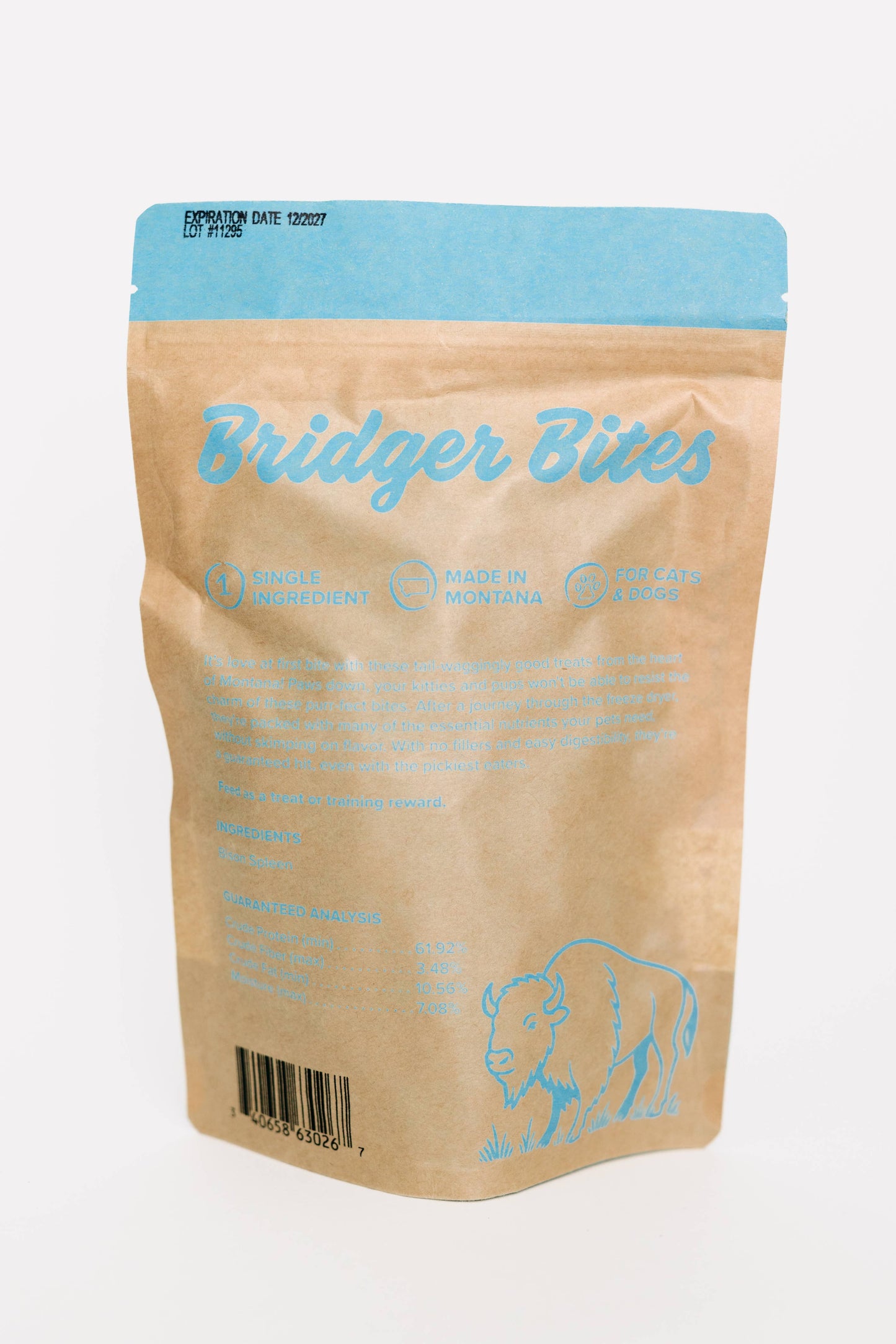 Freeze-Dried Bison Spleen