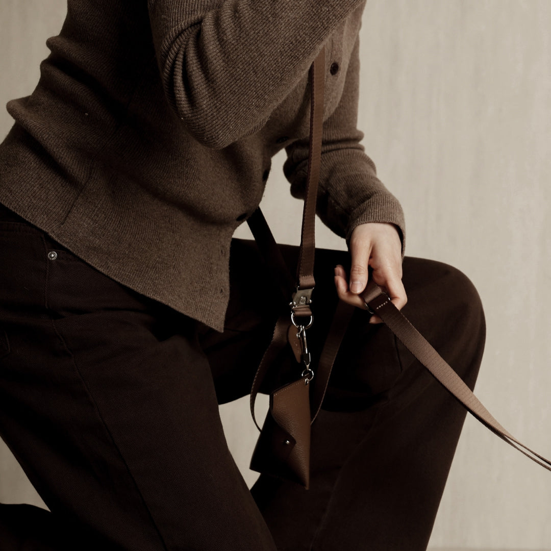 Saddle Hands-free Leash : Mocha