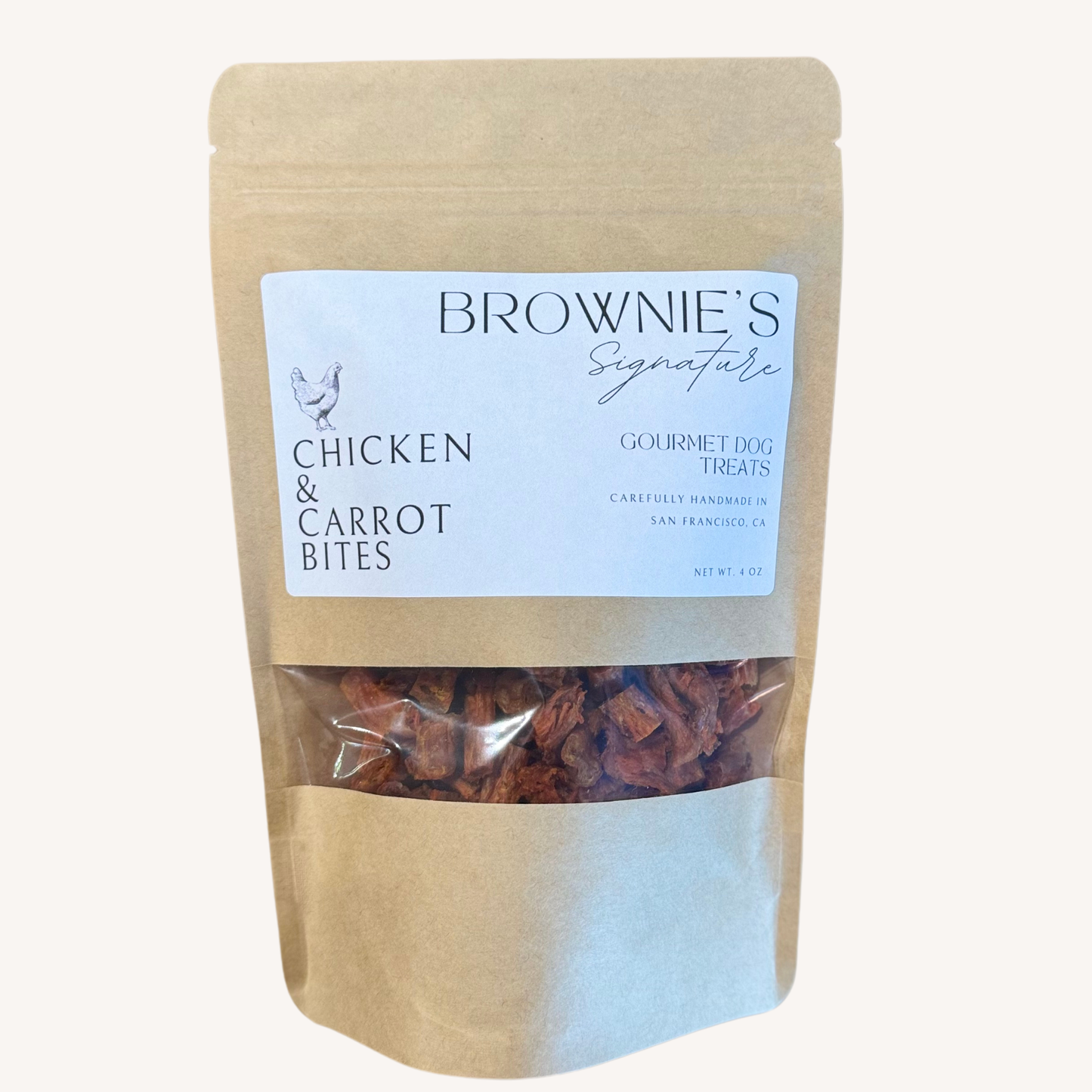 Chicken & Carrot Bites - 4 Oz Package