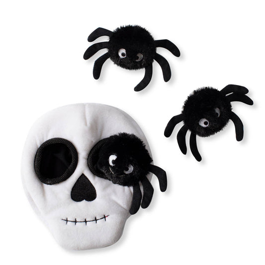 Skull with Spiders