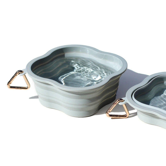 Collapsible Water Bowl Silicone BPA Free | GreyHound