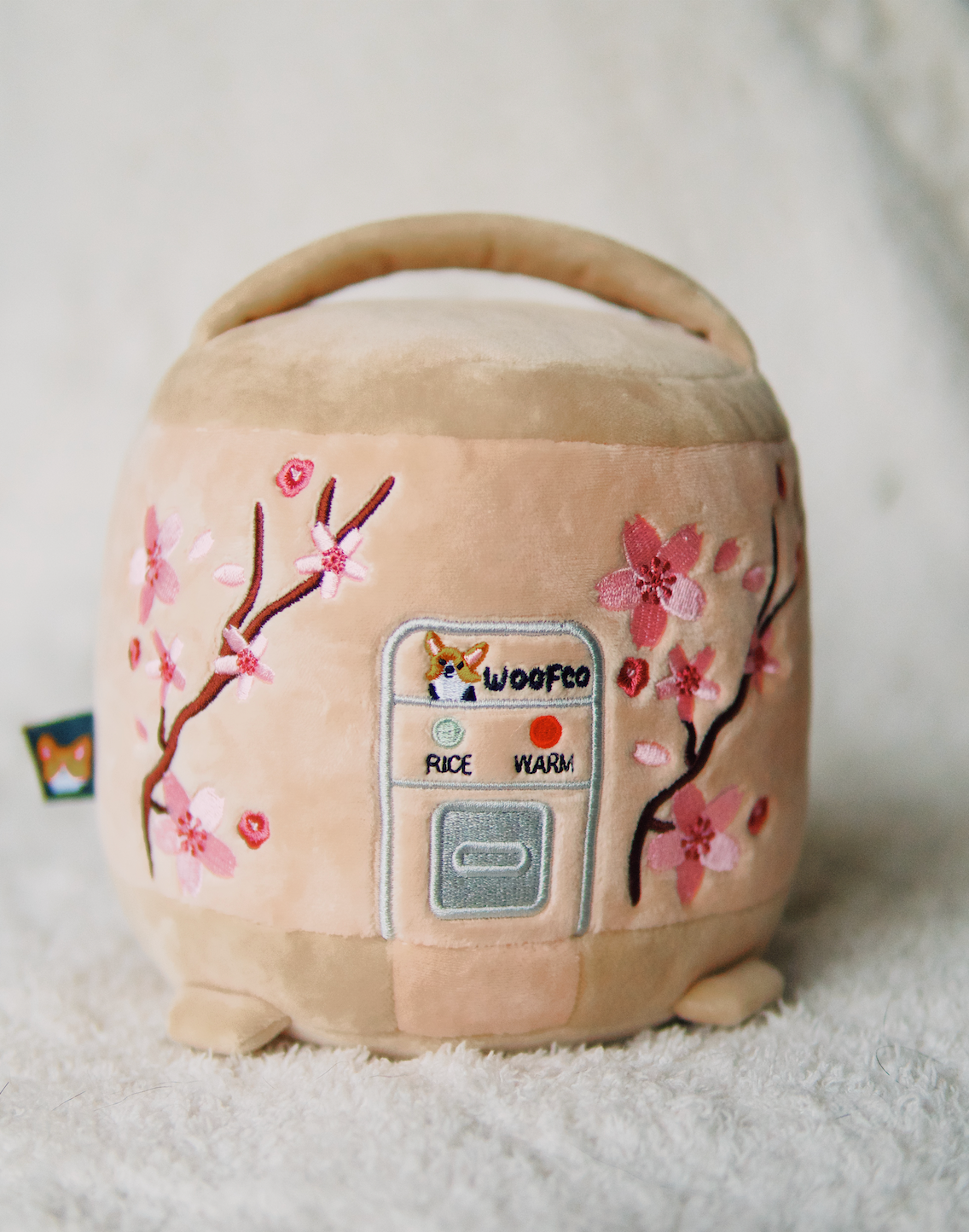 Rice Cooker Dog Plush Toy
