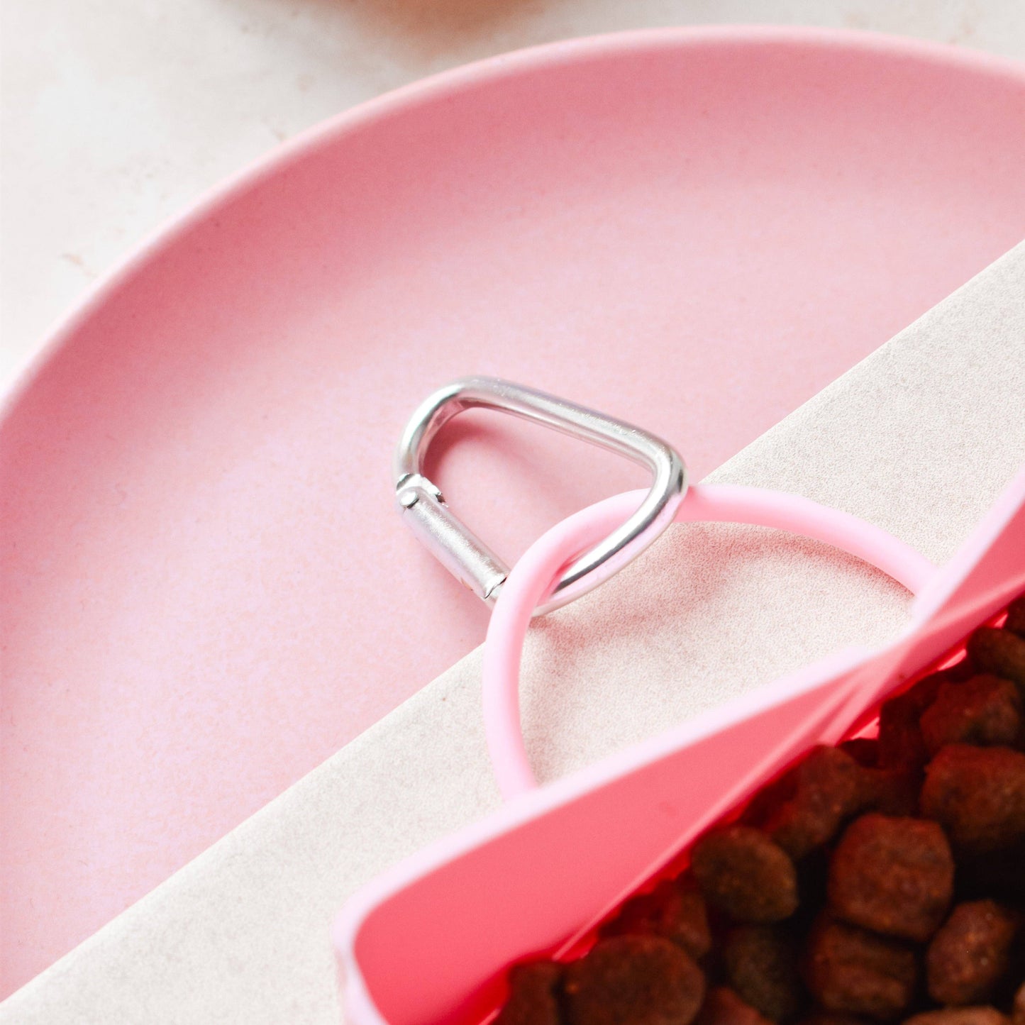 Foldable Travel Bowl - Pink