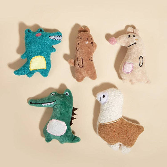5 pcs Cute Soft Cat Toy Set