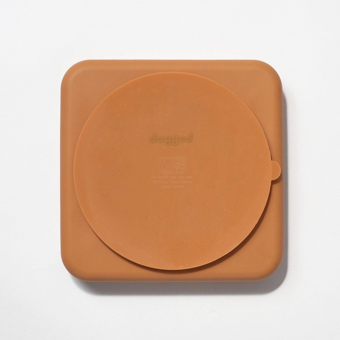 Dogged - beach slow feeder bowl - nutmeg