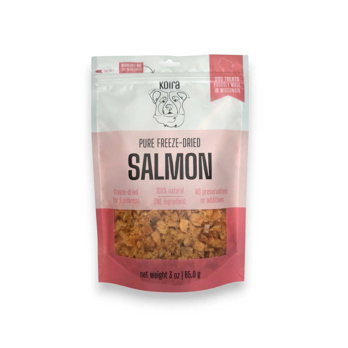 Freeze-Dried Salmon Dog Treats