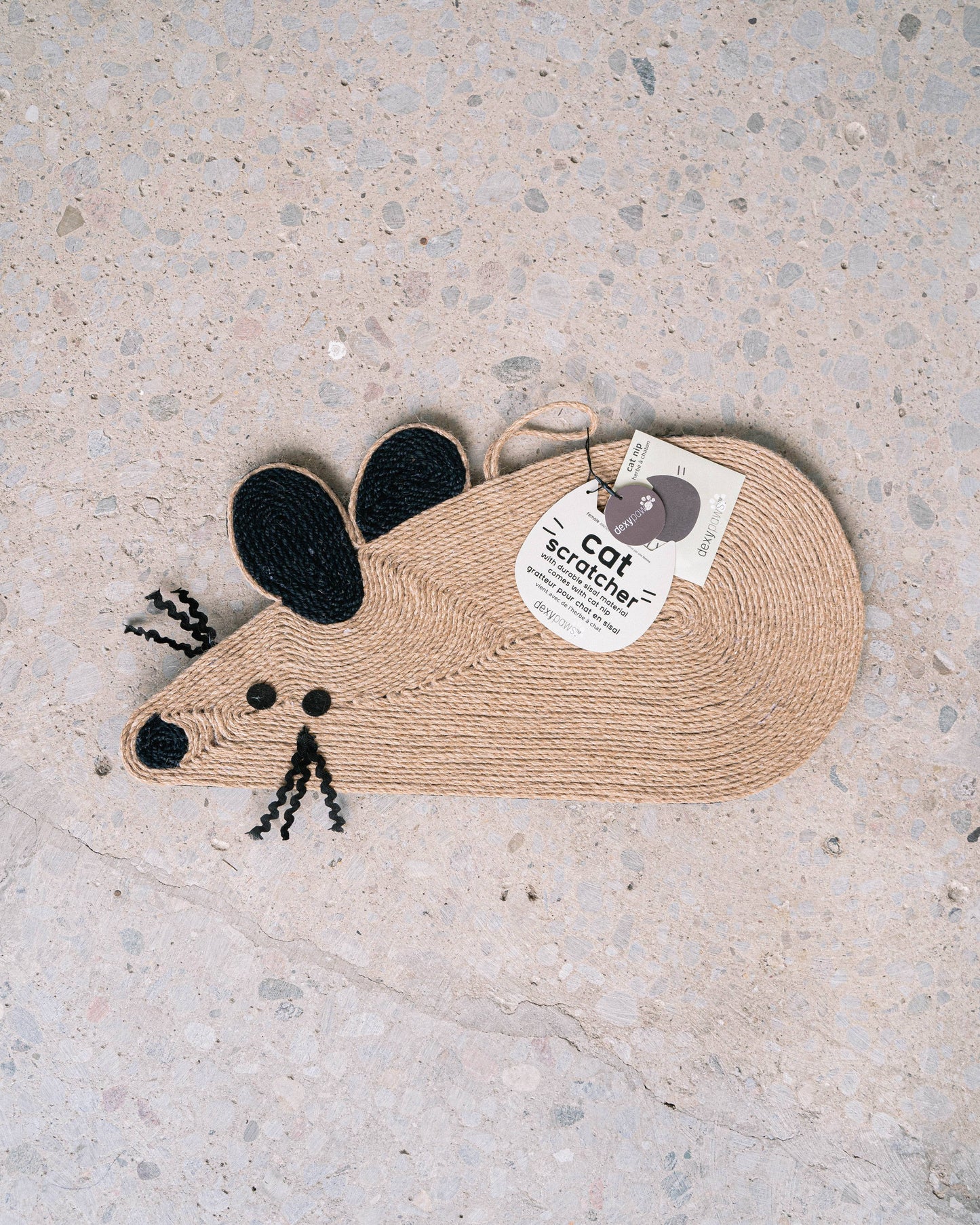 Mouse Cat Scratcher with Cat Nip