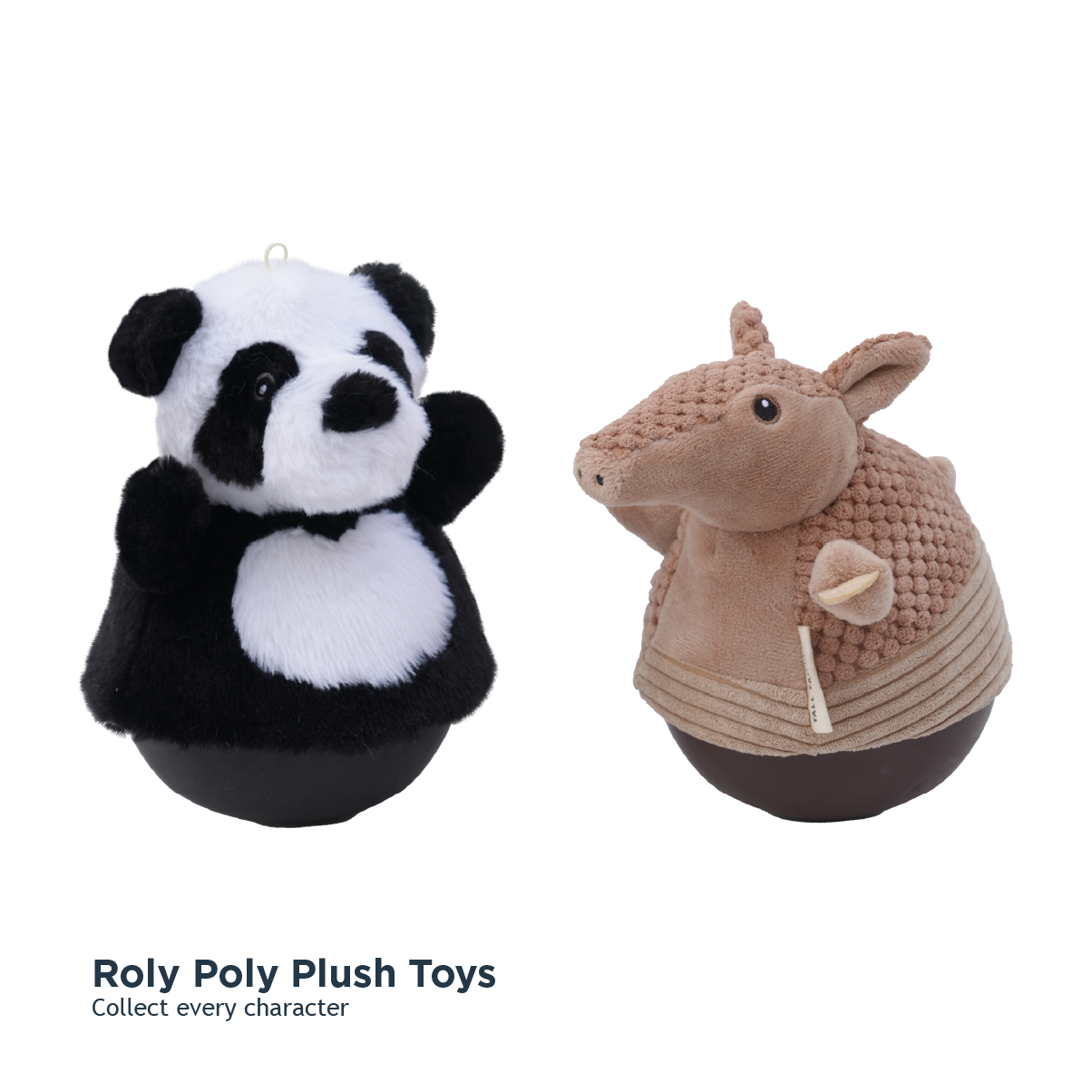 Panda Roly Poly Dog Toy