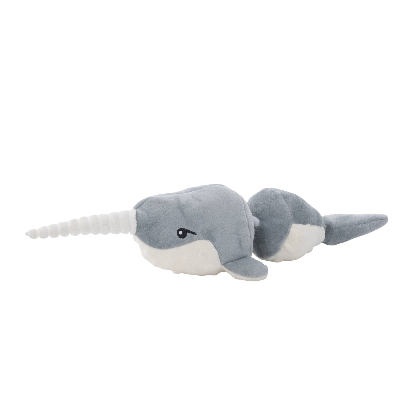 Narwal Jointed Shake Play Dog Toy
