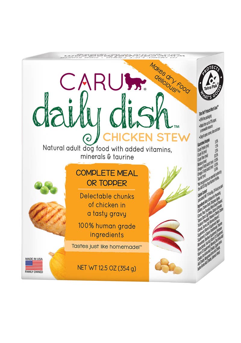 Caru Daily Dish Chicken Stew for Dogs