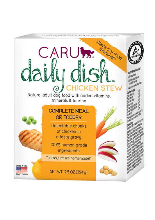 Caru Daily Dish Chicken Stew for Dogs