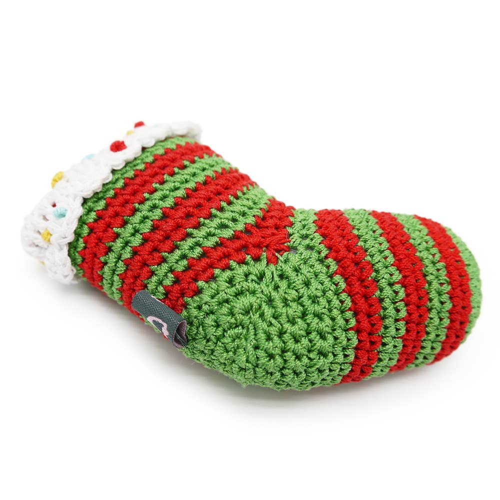 Crochet Toy - Christmas Stocking