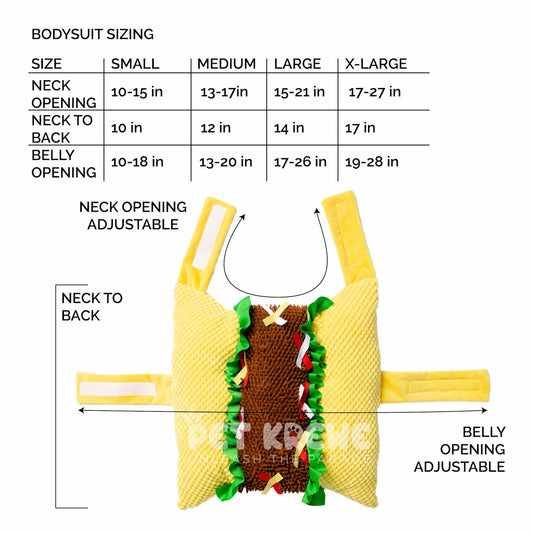 Taco Pet Costume