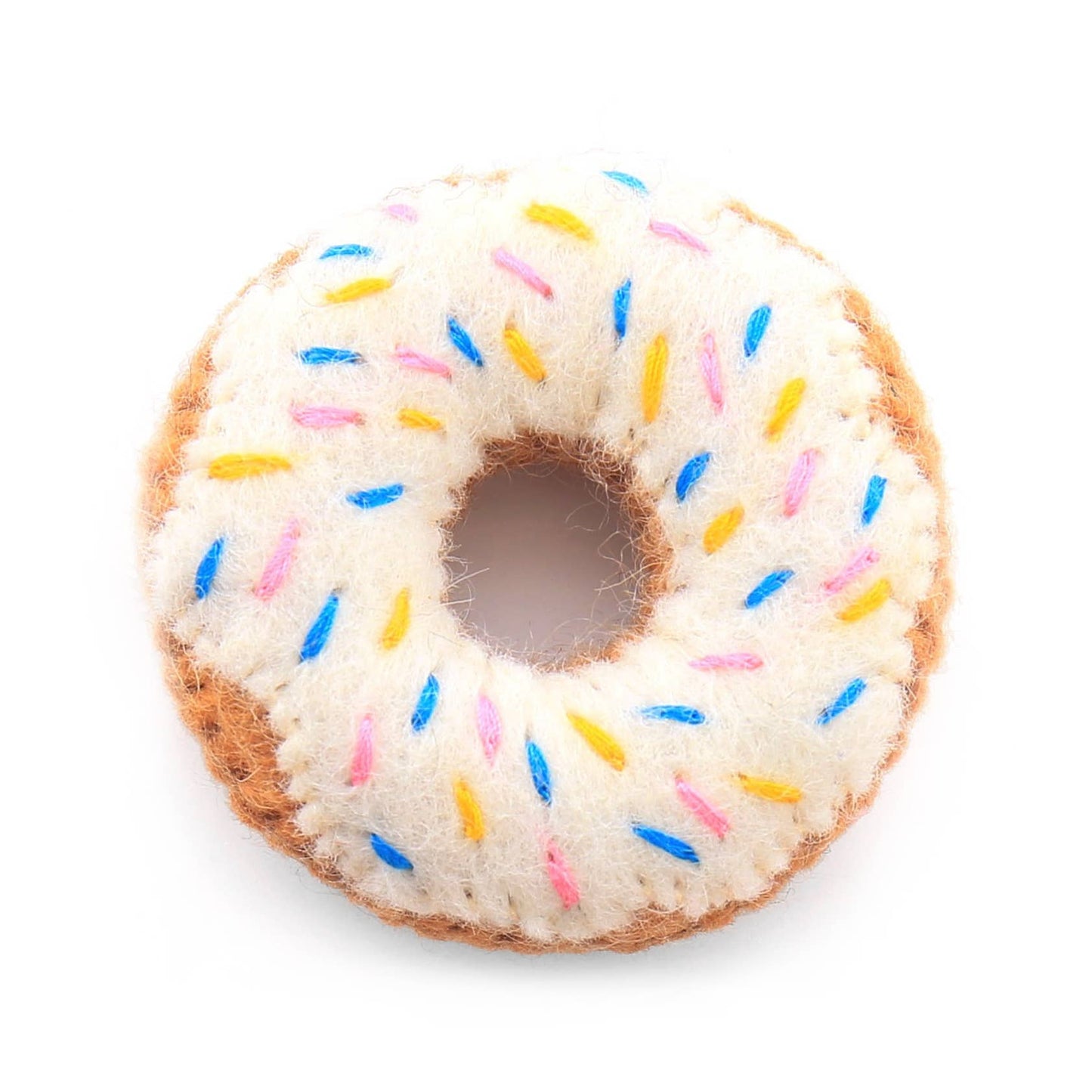 Vanilla Donut Cat Toy: Default Title
