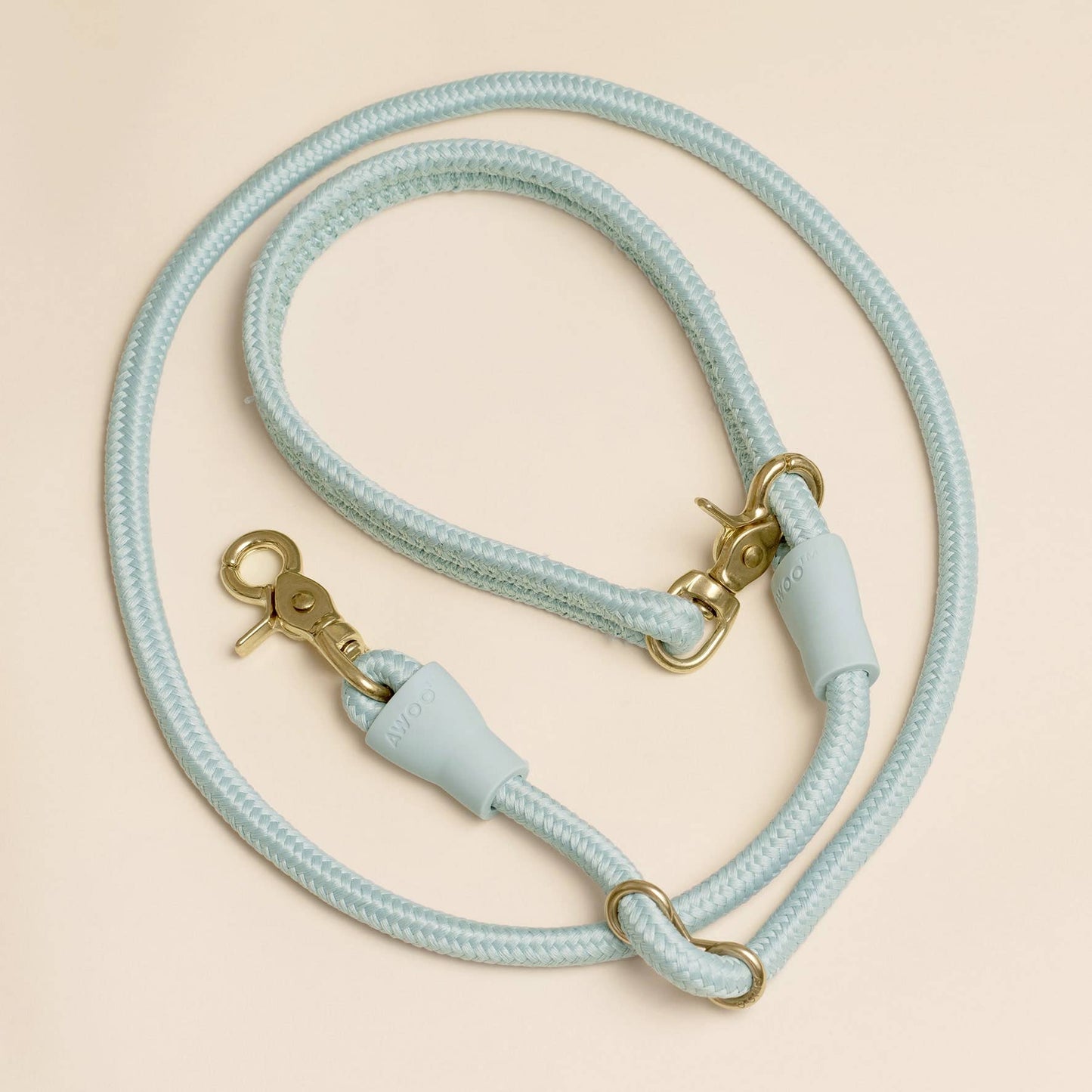 City Leash I Adjustable, 5-in-1 Multiway, Rope Dog Leash - Slate